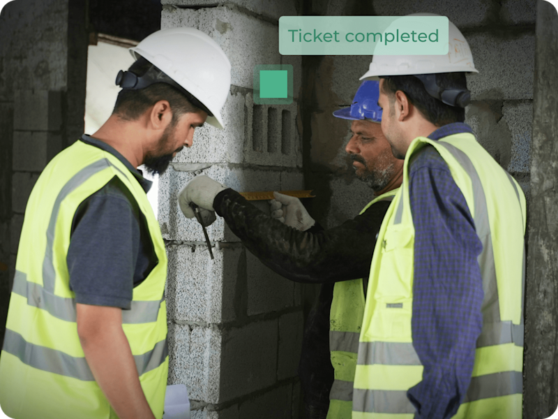 Ihre Baustellen-App für effiziente Zusammen-arbeit im Hoch- und Tiefbau