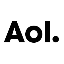 AOL logo in black