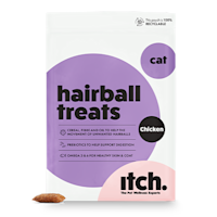 Itch Hairball Treats Soft centre, crunchy shell treats 1 Pack
