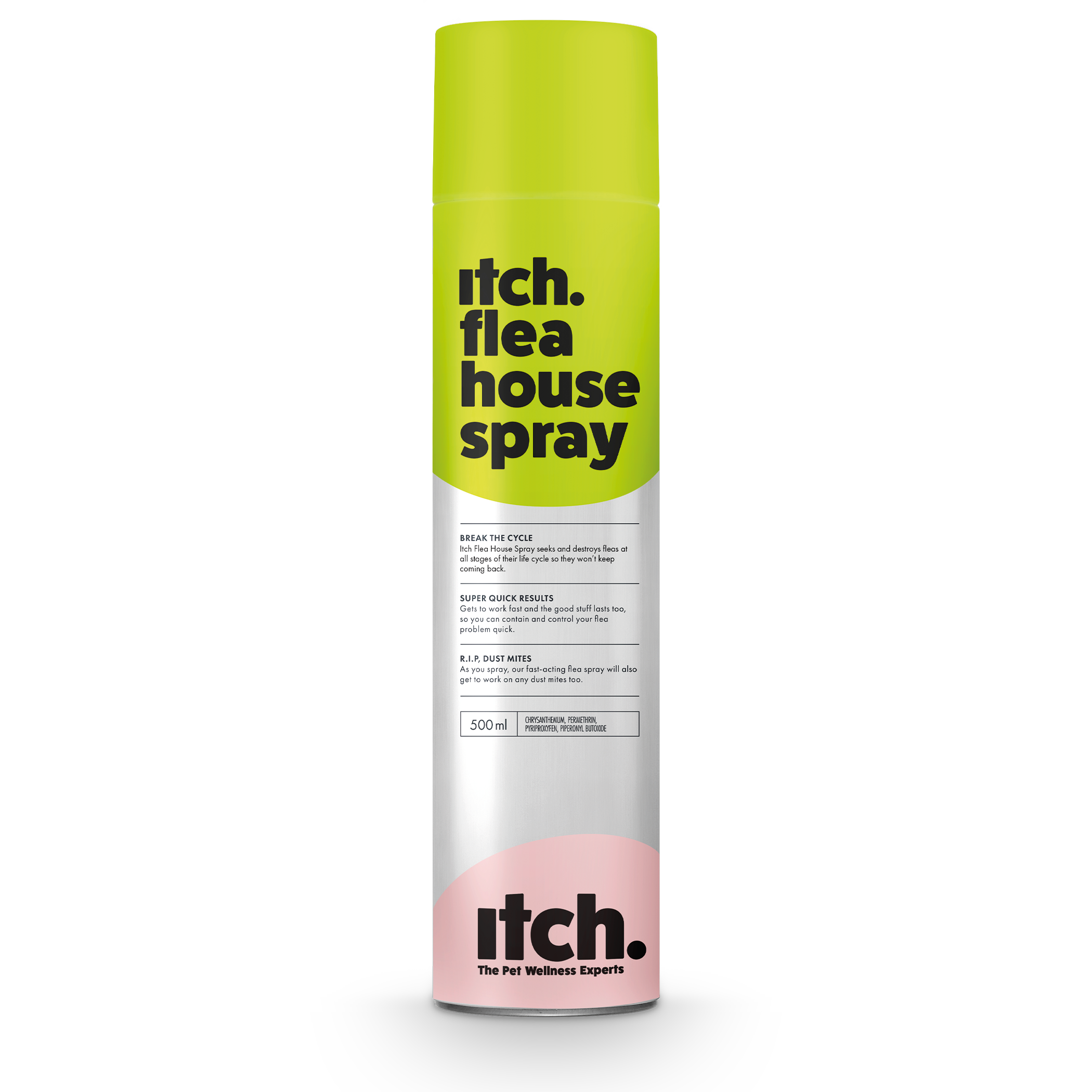 Can shot of Itch Flea House Spray 