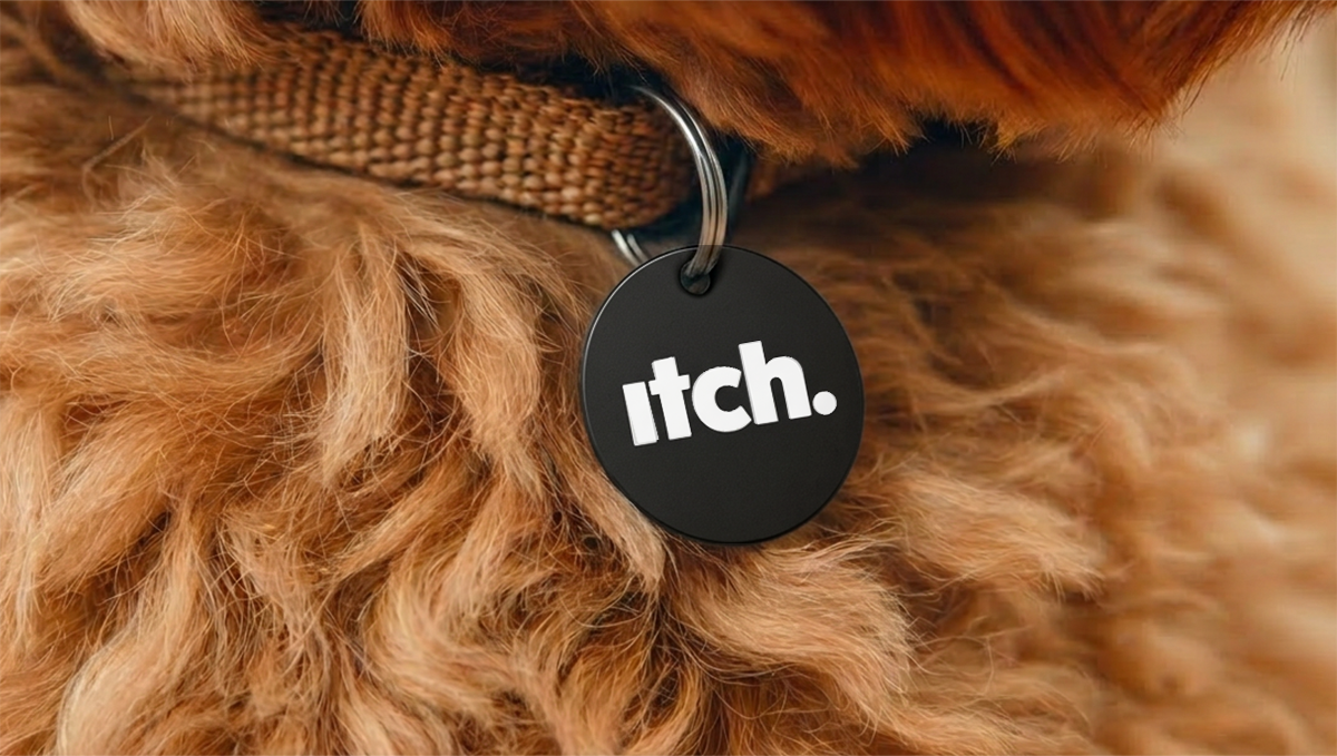 How the Itch Smart Pet Tag works
