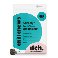 Image of Chill Chews Soft Chew Calming Supplement to Soothe Anxiety 90g