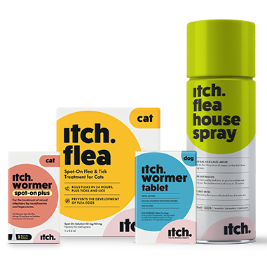 Itch Flea & Worm treatments full range