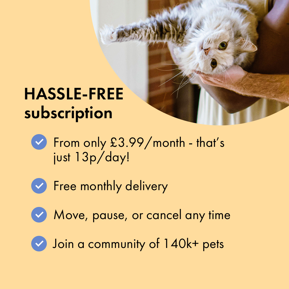 Itch Calming Treats for Cats, subscription benefits