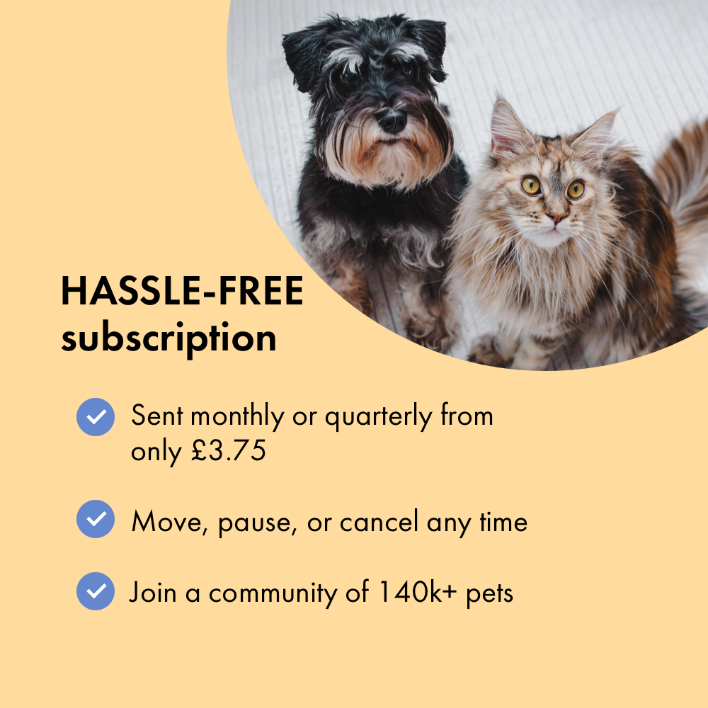 Worm Treatment Monthly Flea Subscriptions for Pets Itch