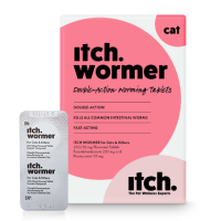 Itch Wormer Double-Action Worming Tablets Cat