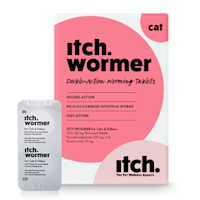 Itch Wormer Double-Action Worming Tablets Cat Itch Wormer Double-Action Worming Tablets Cat