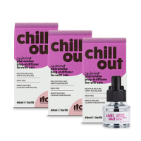 Image of Chill Out Calming Pheromone Plug-in Diffuser & Refill 3 x Multipack
