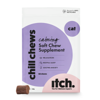 Image of Chill Chews Soft Chew Calming Supplement to Soothe Anxiety 60g