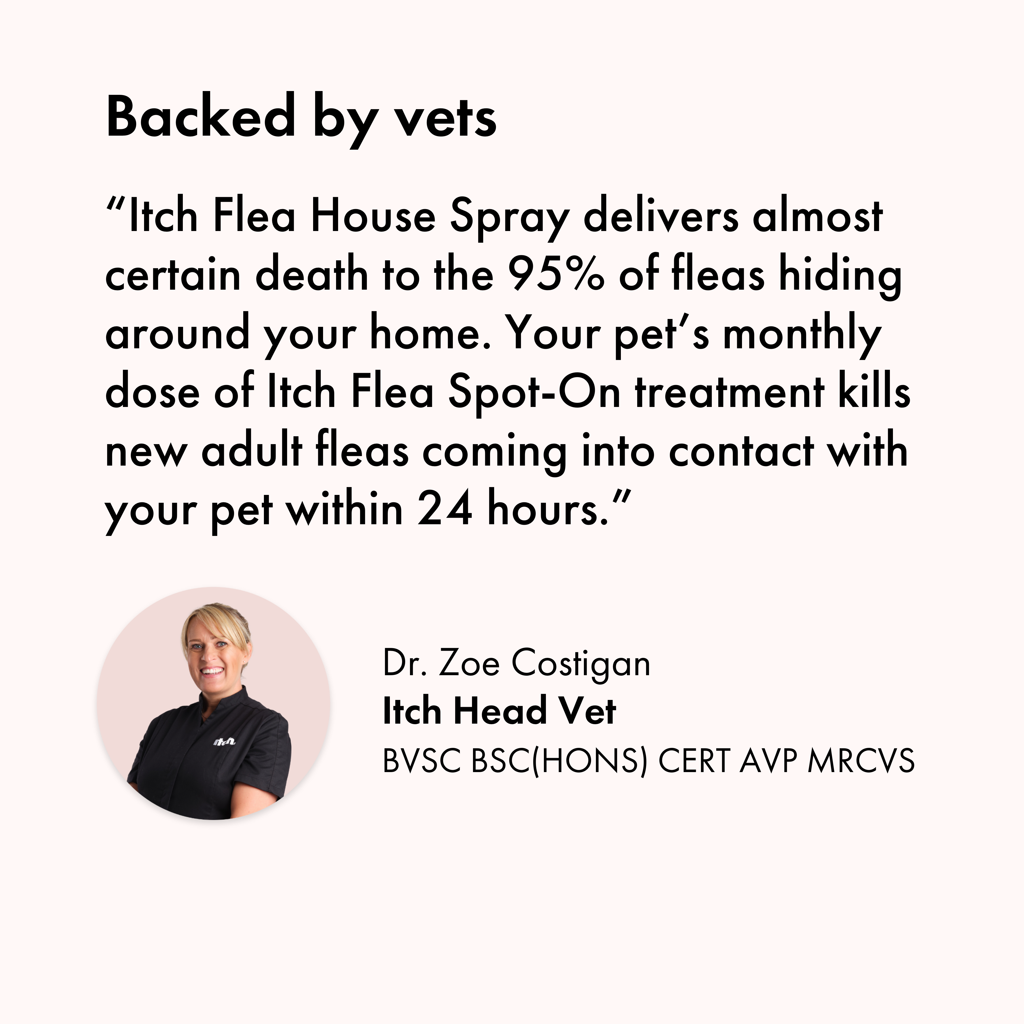 Zoe the Vet's review of Itch Flea House Spray