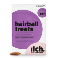 Image of Itch Hairball Treats Soft centre, crunchy shell treats 70g