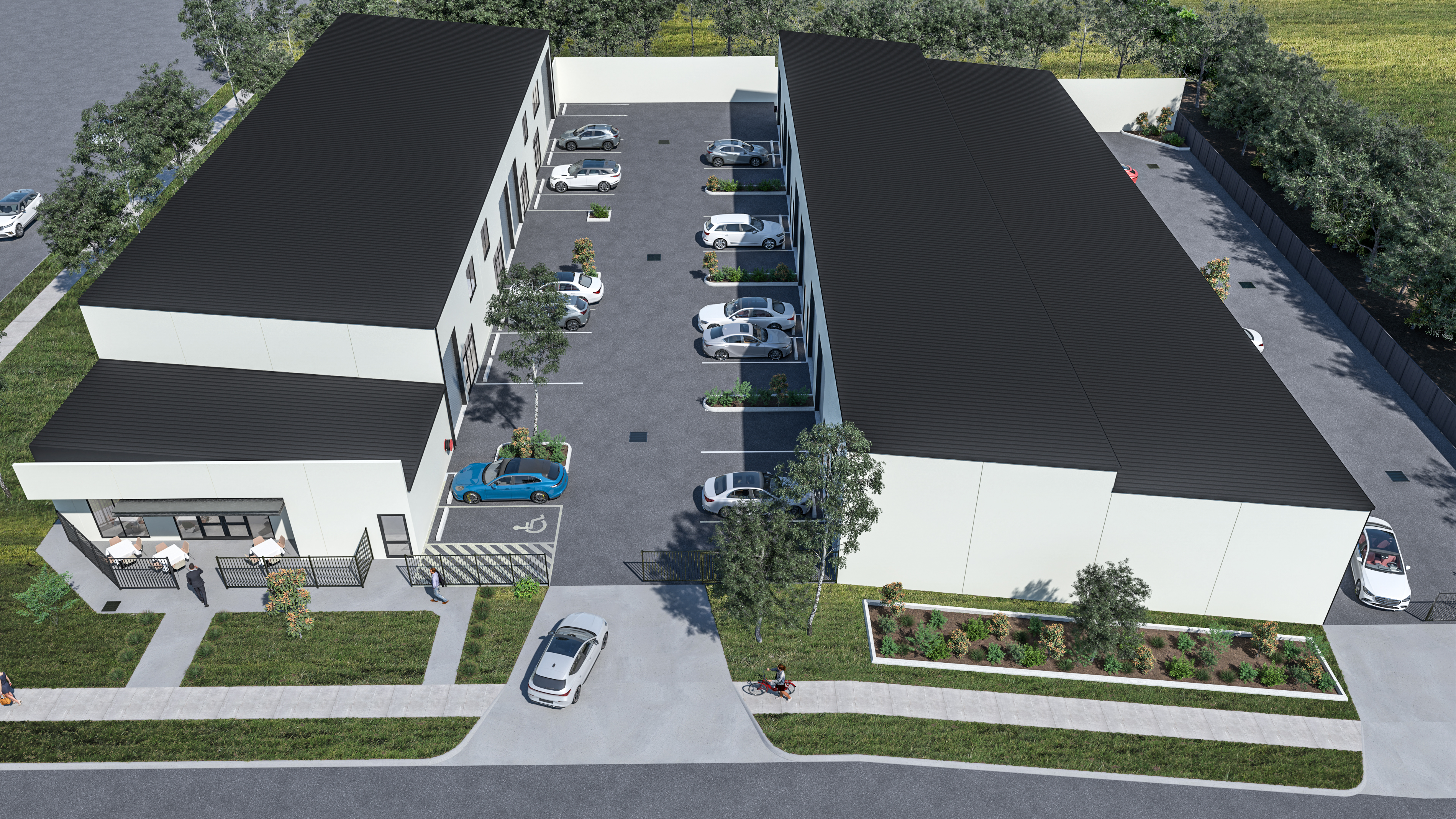 Render of Somersby industrial units