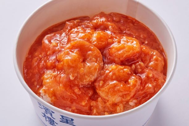 Foods & Shop - エビチリ / エビチリ丼 800円 / 1100円(税込)