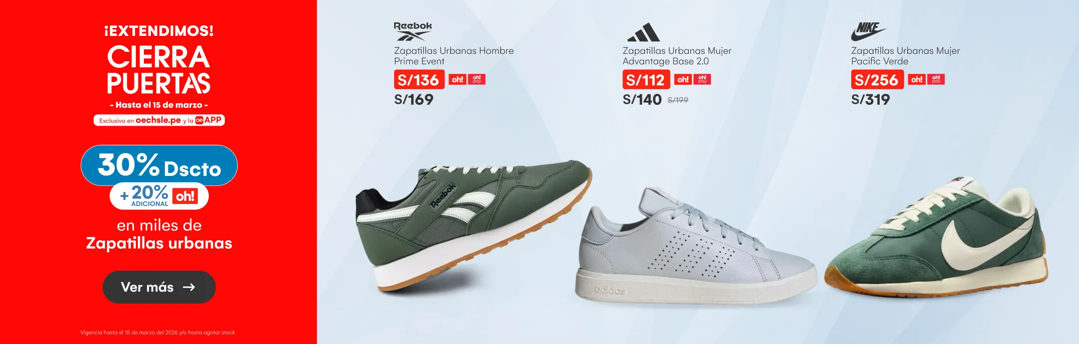 CALZADO-CALZADO-30%  20% toh en miles de zapatillas urbanas-NULL-ADIDAS, PUMA, NIKE, NEW BALANCE Y MAS-5-20260314-1022