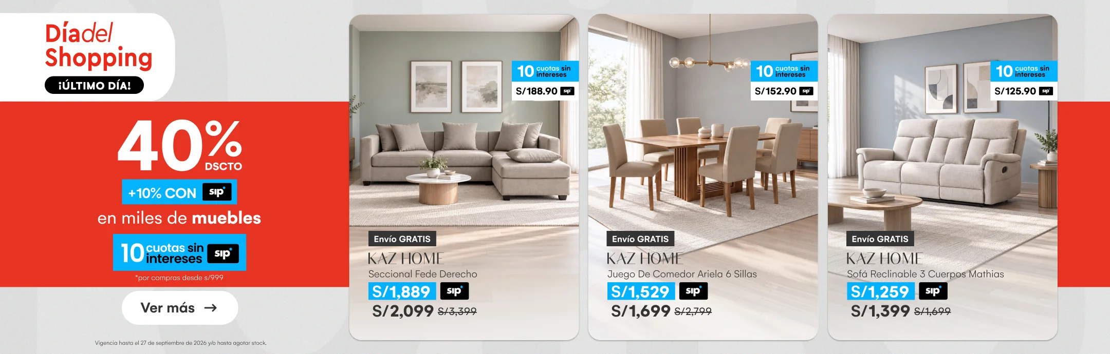 HOME-DECOHOGAR-MUEBLES-10 CSI DESDE 999 | ENVIO GRATIS DESDE 999 |40% 10% SIP EN MILES DE MUEBLES-8-20260927-0000-DDS