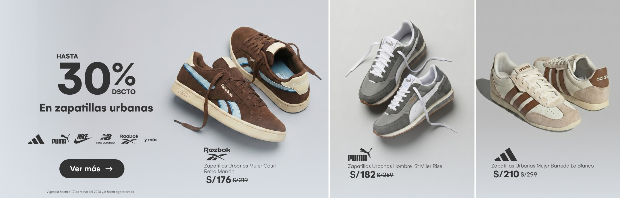 HOME-CALZADO-CALZADO-HASTA 30% EN ZAPATILLAS URBANAS-ADIDAS, PUMA, REEBOK, NEW BALANCE, NIKE Y MAS-2-20260514-1708