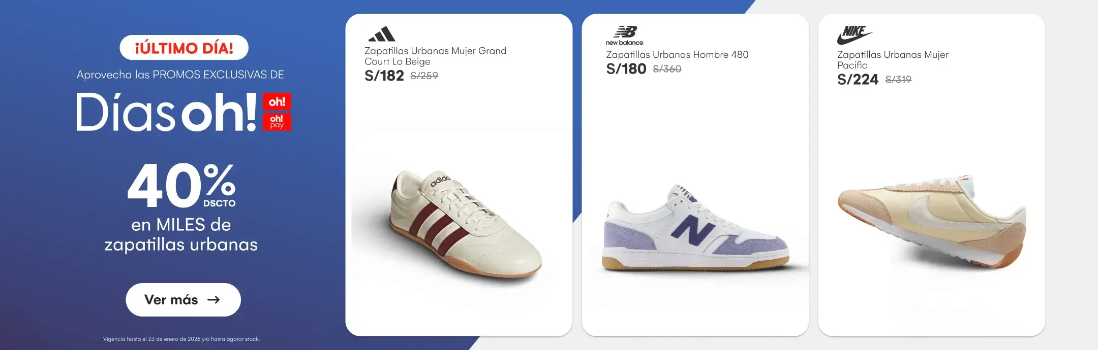 CALZADO-CALZADO-40% en miles de zapatillas urbanas-NULL-ADIDAS, PUMA, NIKE, NEW BALANCE, REEBOK Y MAS-10-20260119-0001