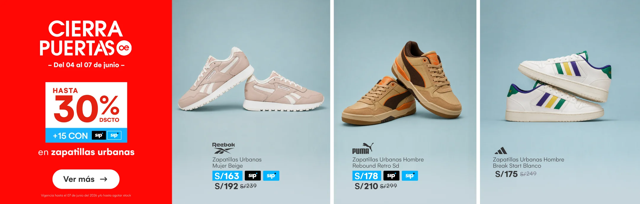 HOME-CALZADO-CALZADO-HASTA 30% 15% SIP EN ZAPATILLAS URBANAS-ADIDAS, PUMA, REEBOK, NEW BALANCE, NIKE Y MAS-6-20260604-0000-CP