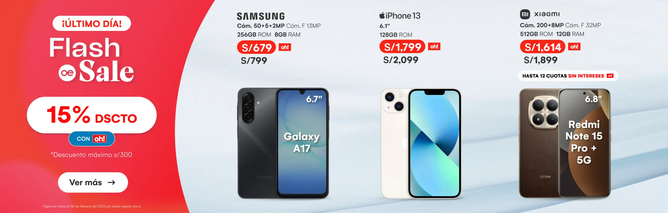 TECNOLOGIA-CELULAR-12 CSI EN PRODUCTOS SELECCIONADOS / 15% dscto con TOH ( tope 300 soles de dscto)-2429628-NULL-5-20260205-1824