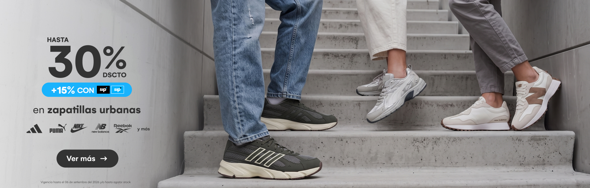HOME-CALZADO-CALZADO-hasta 30% 15% sip zapatillas urbanas-ADIDAS, PUMA, NEW BALANCE, NIKE, REEBOK Y MAS-6-20260904-0000-REGULAR
