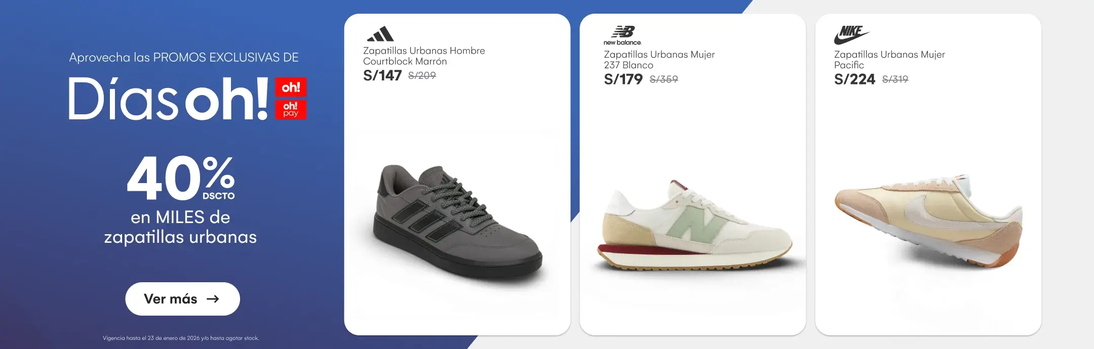 CALZADO-CALZADO-40% en miles de zapatillas urbanas-NULL-ADIDAS, PUMA, NIKE, NEW BALANCE, REEBOK Y MAS-10-20260119-0000