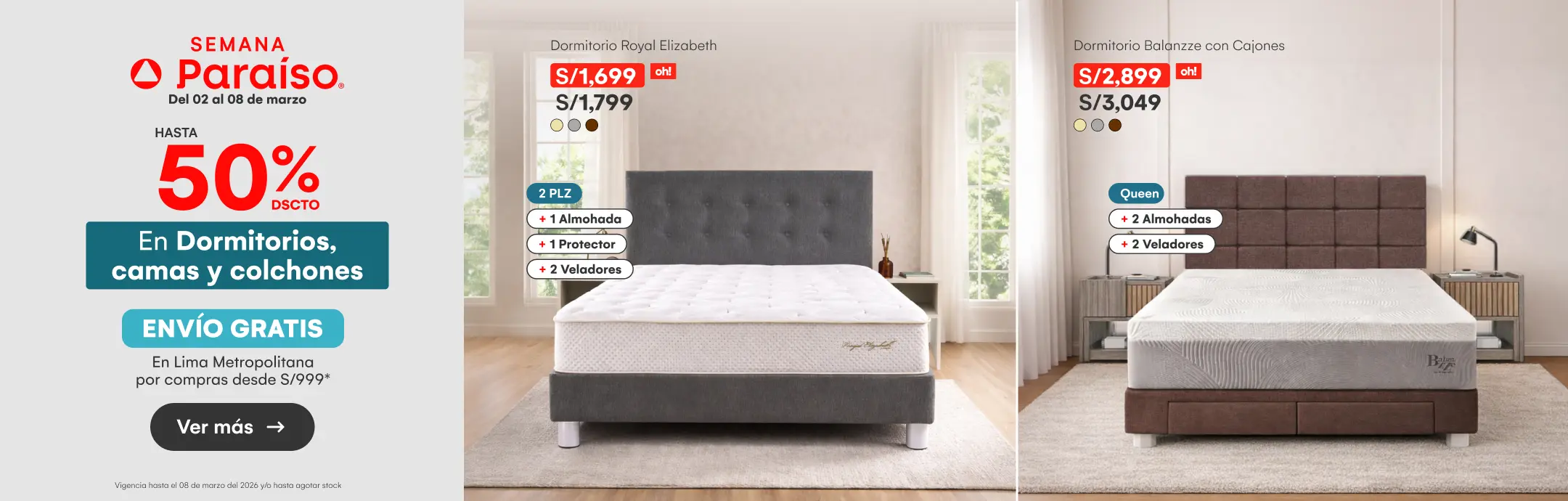 DECO-DORMITORIO -SEMANA PARAÍSO HASTA 50% ENVÍO GRATIS DESDE 999-NULL-NULL-6-20260302-0936