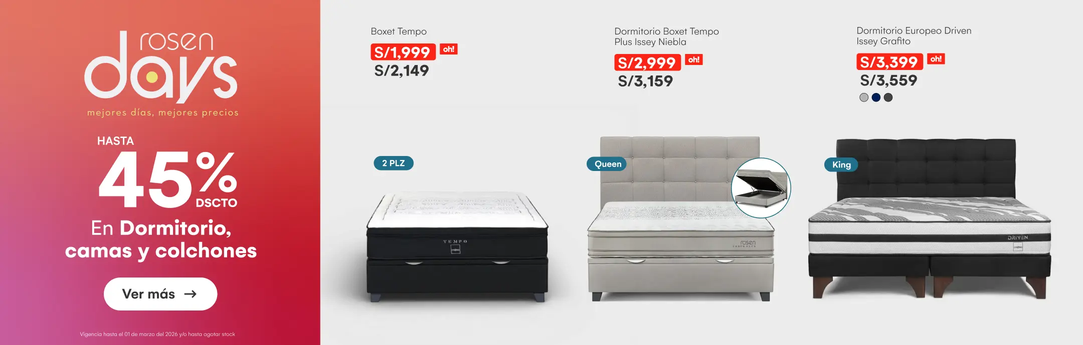 DECO-DORMITORIO (A PARTIR DEL LUNES SEMANA ROSEN)-ROSEN DAYS HASTA 45% EN MILES DE DORMITORIOS CAMAS Y COLCHONES-NULL-NULL-6-20260220-1824