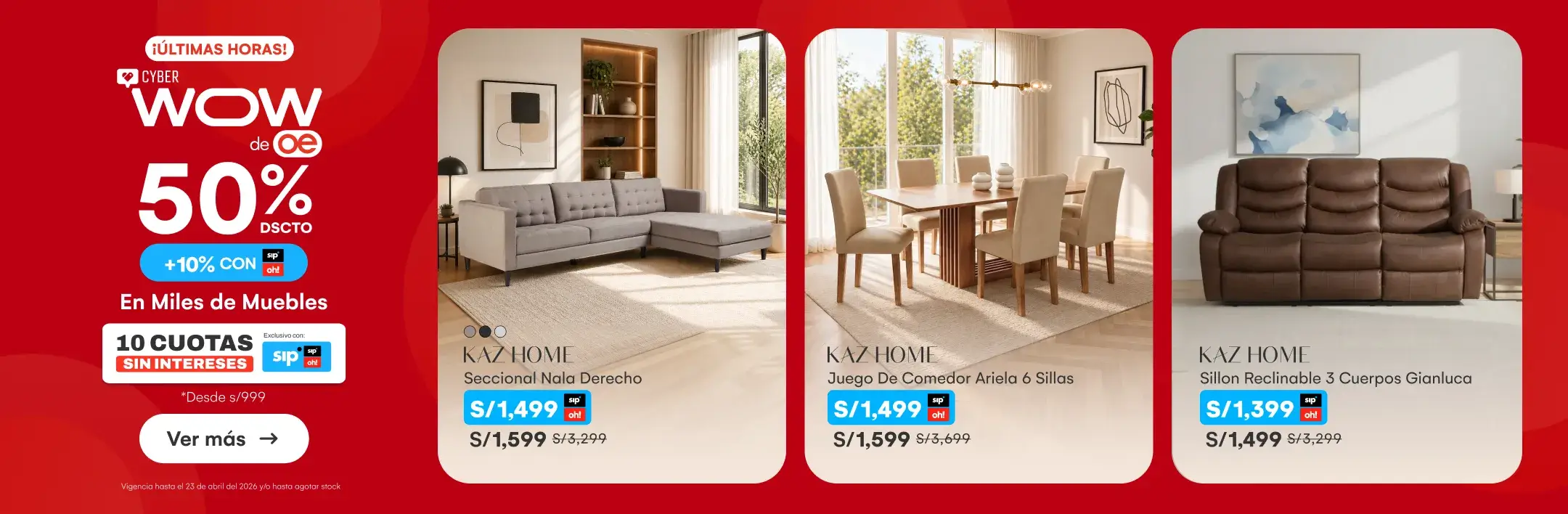 HOME-DECOHOGAR-MUEBLES-50% en miles de muebles | 10 CSI desde S/.999-7-20260421-1910