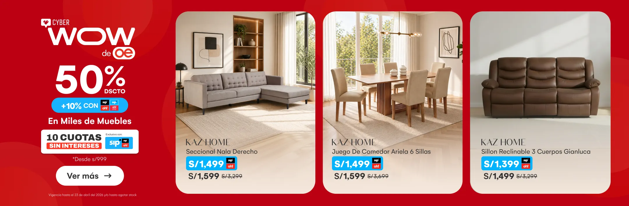 HOME-DECOHOGAR-DORMITORIO-50% en miles de muebles | 10 CSI desde S/.999-7-20260421-1910