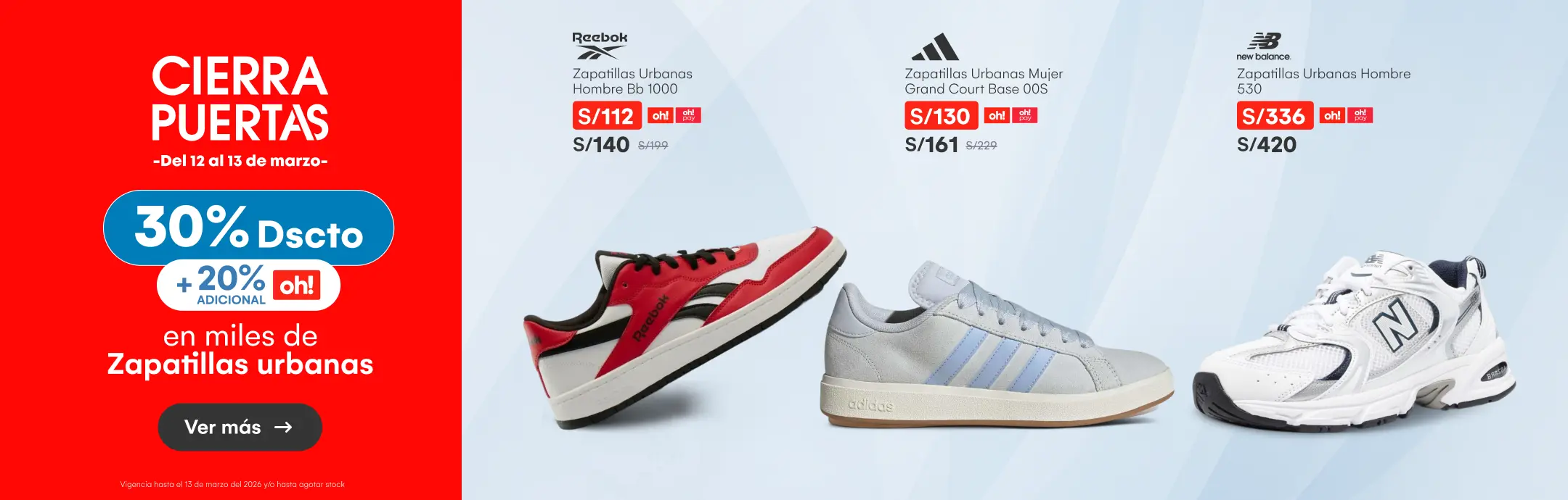 CALZADO-CALZADO-30%  20% toh en miles de zapatillas urbanas-NULL-ADIDAS, PUMA, NIKE, NEW BALANCE Y MAS-5-20260312-1556