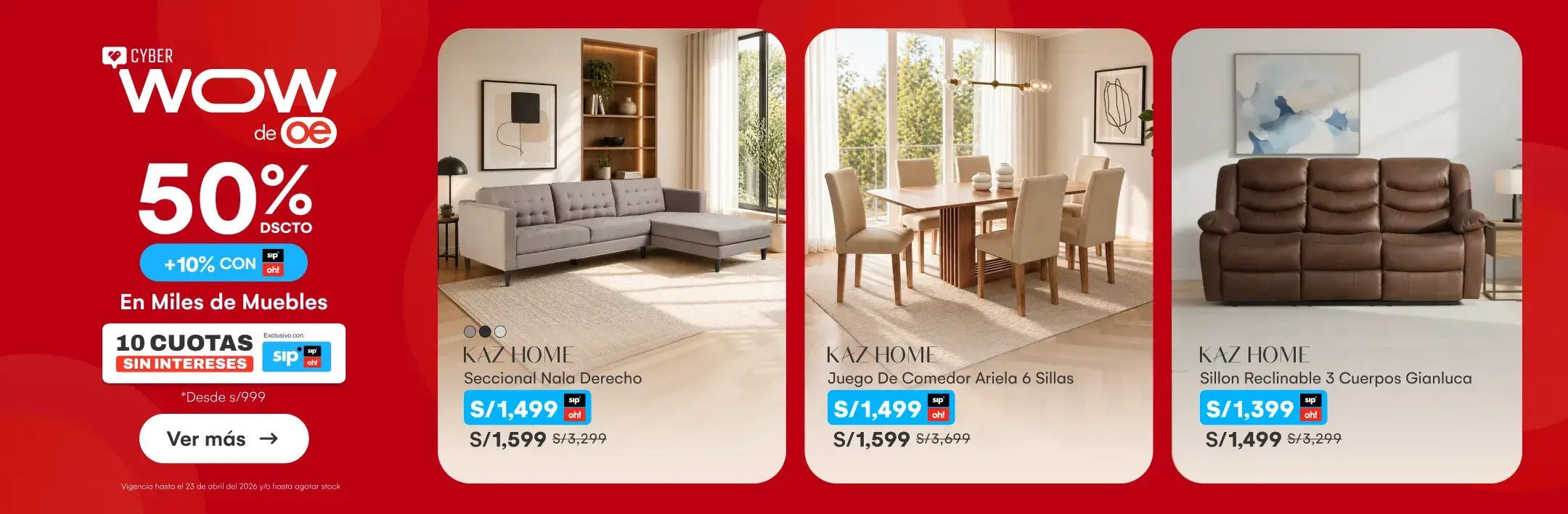 HOME-DECOHOGAR-MUEBLES-50% en miles de muebles | 10 CSI desde S/.999-7-20260421-1910