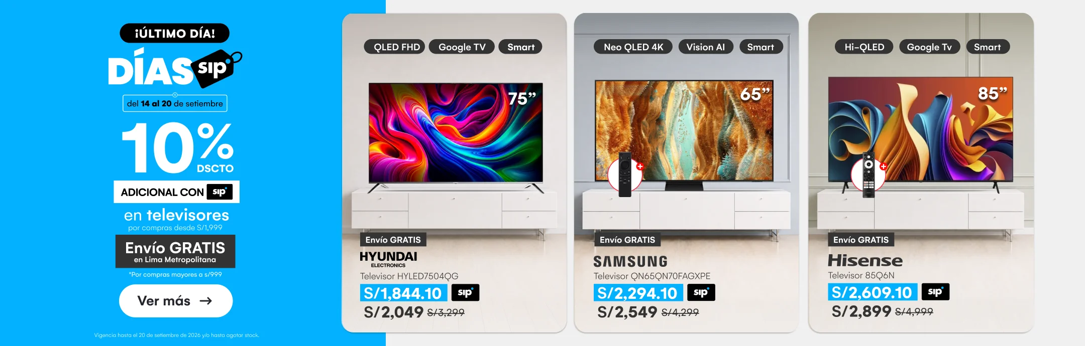 HOME-ELECTRO-TV-10% DE DSCTO DESDE 1999 SOLES-1-20260920-0000-SIP