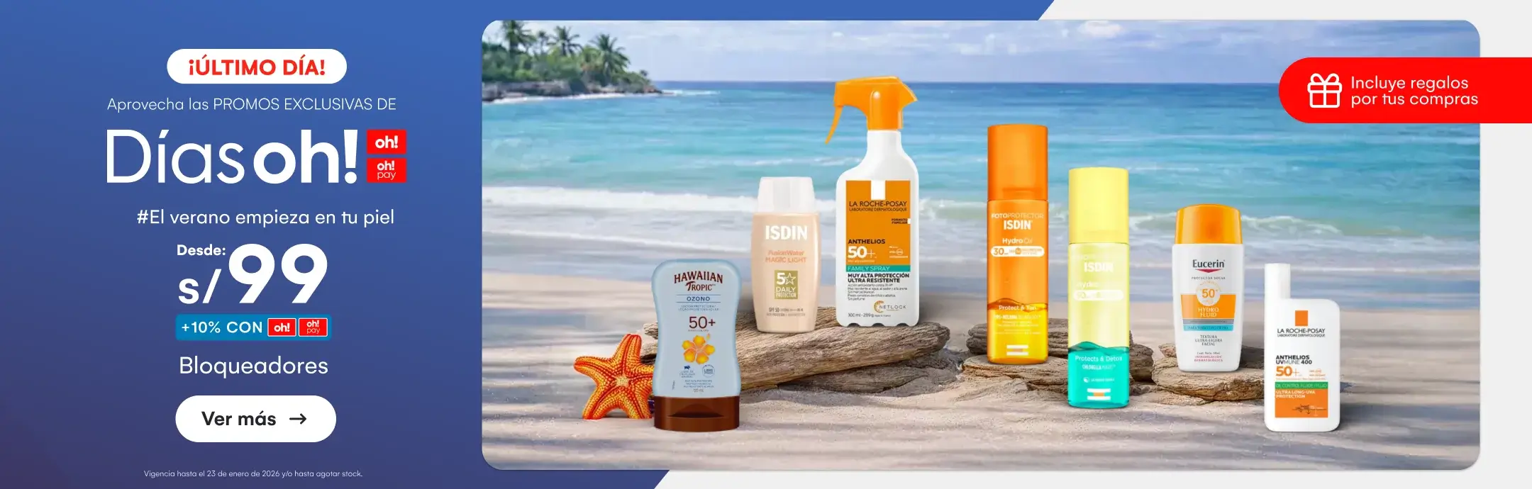 BELLEZA-PERFUMERIA-#El verano empieza en tu piel-Replicar vitrina a mobile-ISDIN, BIODERMA, LA ROCHE POSAY, FREZYDERM, EUCERIN-3-20260119-0002