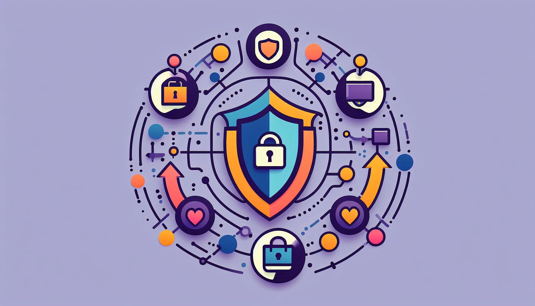 How Do the Four Elements of Data Security Work Together to Safeguard Information?