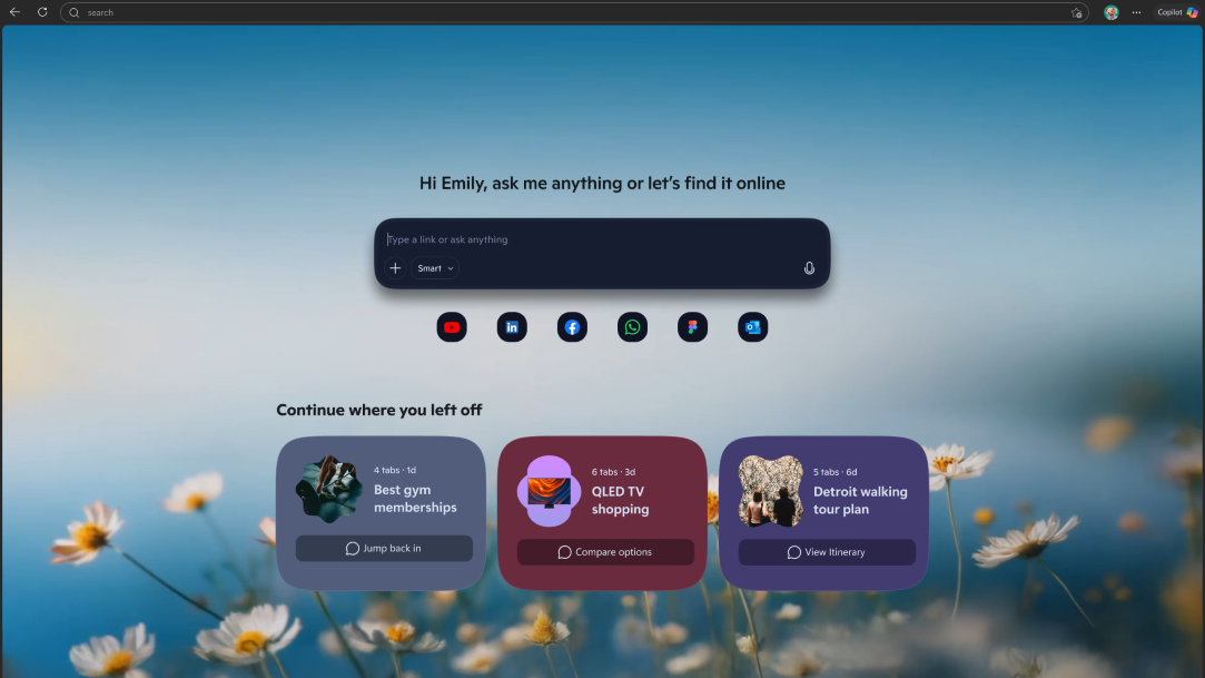 Journeys | Copilot Mode in Microsoft Edge