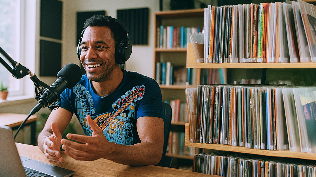 A person using Copilot as an AI script generator to write a video script for their video channel