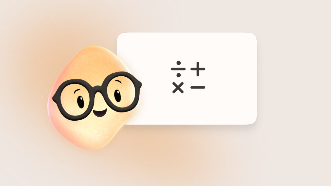 A smiling Mico at the ready to help with student studies with Copilot