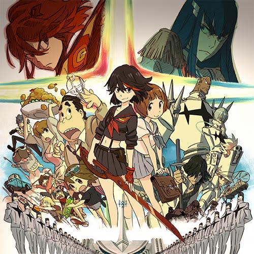 《KILL la KILL》官方主視覺