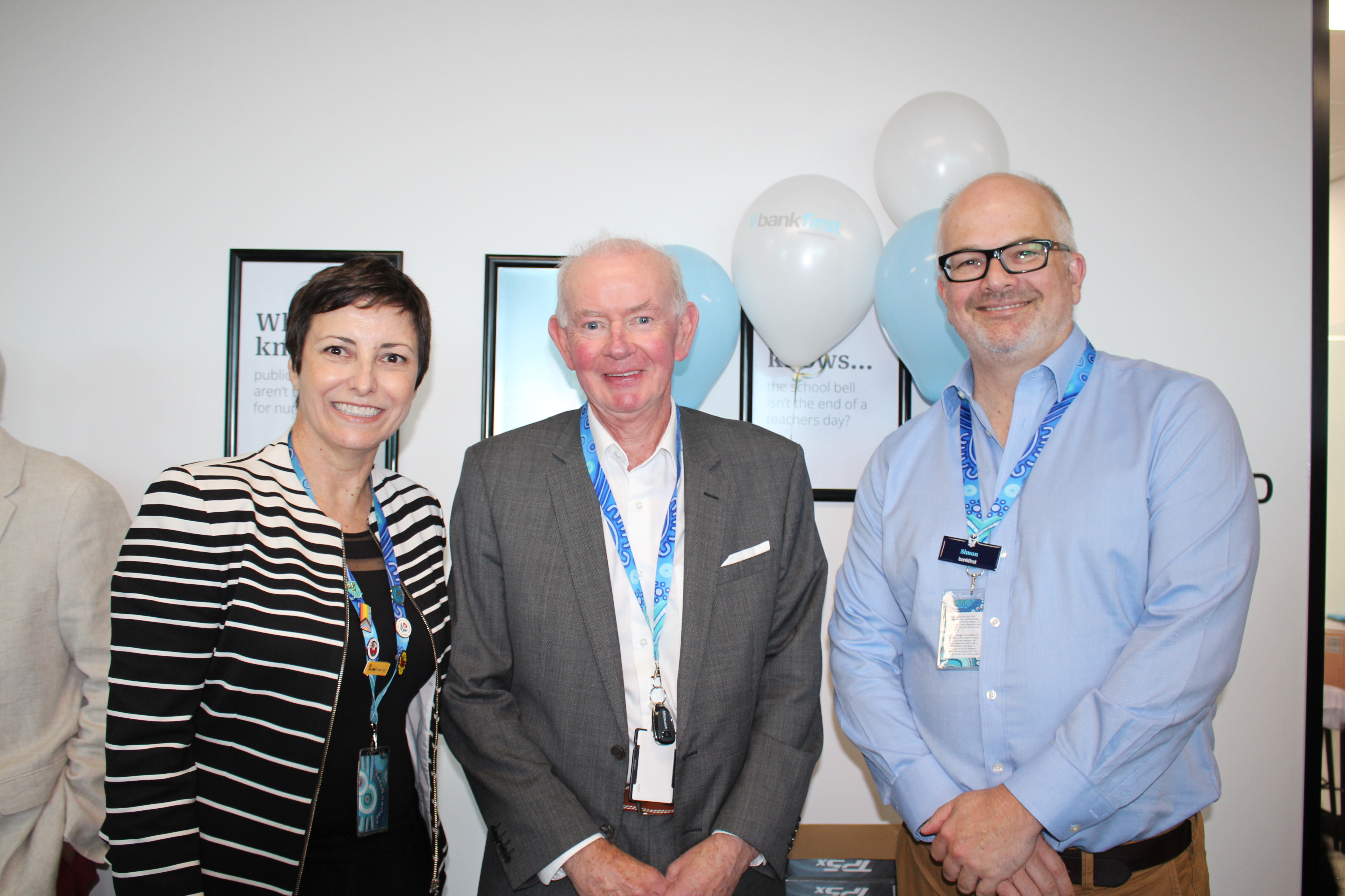 With Michelle Bagnall and Simon Terry.