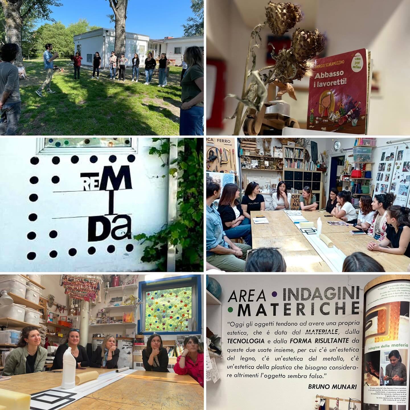 12 Maggio 2024 - Formazione atelieristi ARCA presso ReMida Bologna