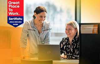 Sakalle jo kolmas Great Place to Work -sertifikaatti putke..