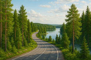 Kauneimmat ajoreitit Etelä-Suomessa ajavalle