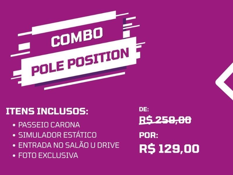 Udrive Exotic Cars - Combo Pole Position