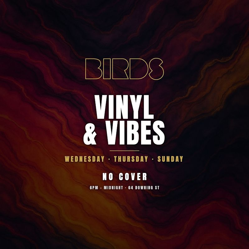 Vinyl & Vibes flyer