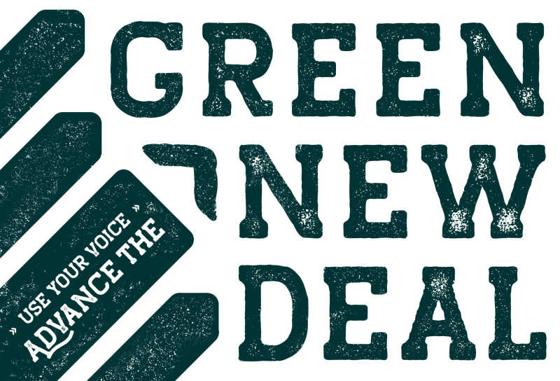 Green New Deal campaign image