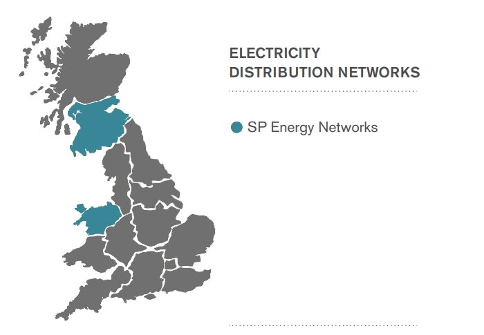 DNO map SP Energy Networks