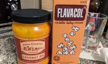Flavocol and coconut oil