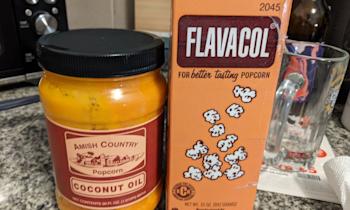 Flavocol and coconut oil