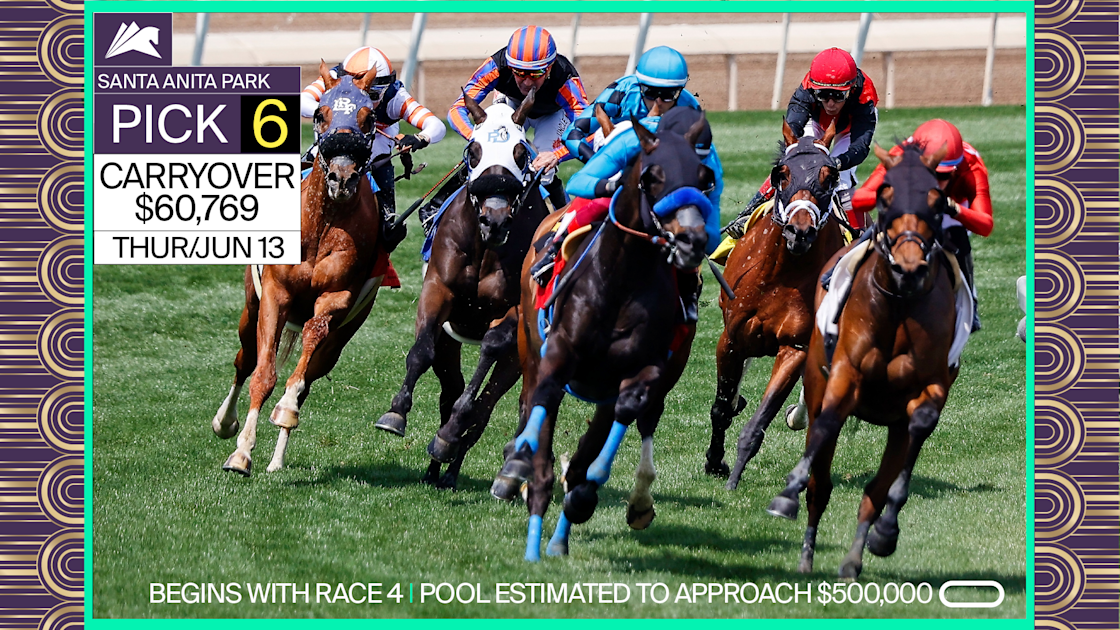 Pick 6 Carryover Of 60,769 Awaits Horseplayers Thursday To Kick Off A