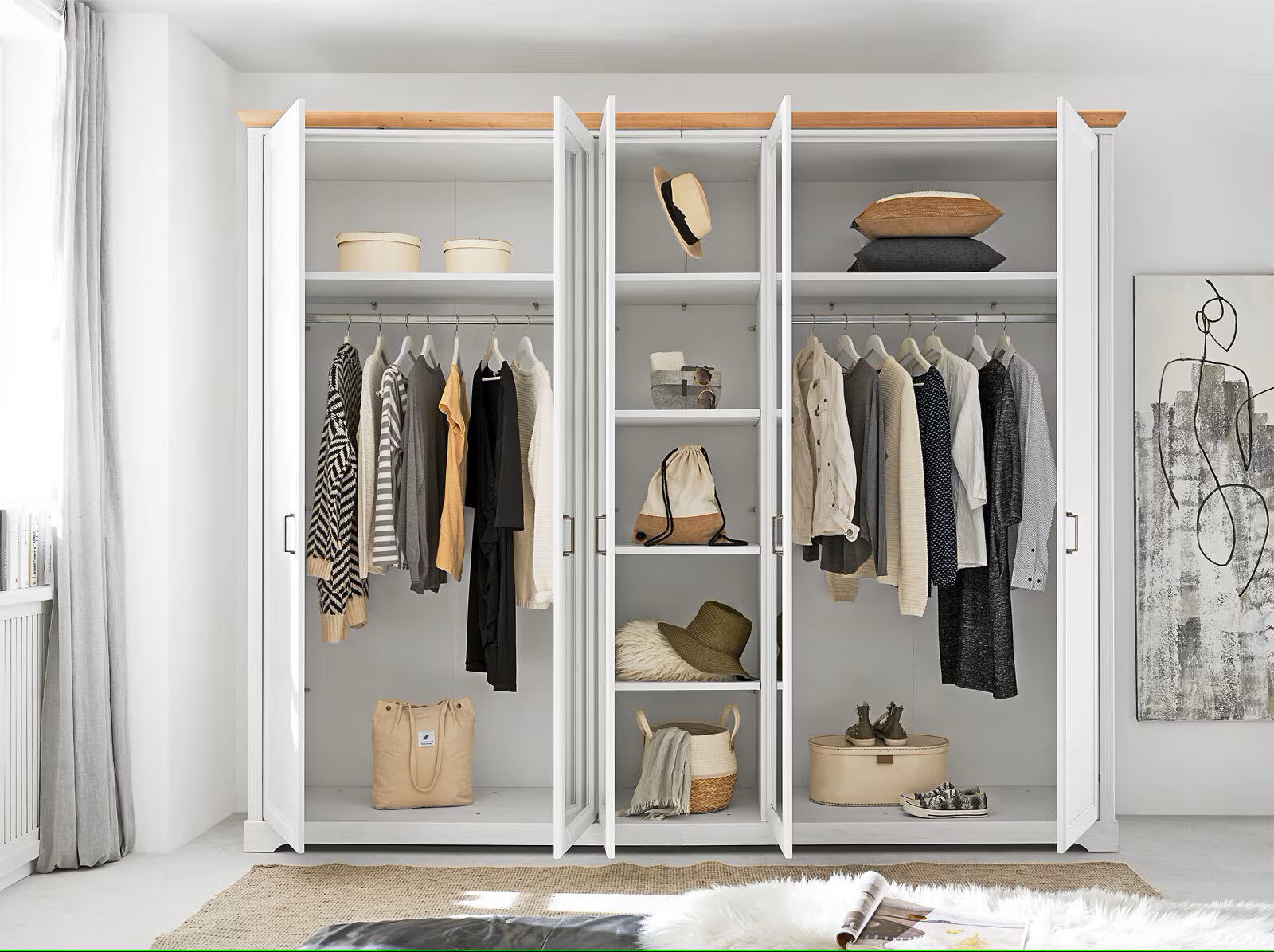 Ordnung im Kleiderschrank